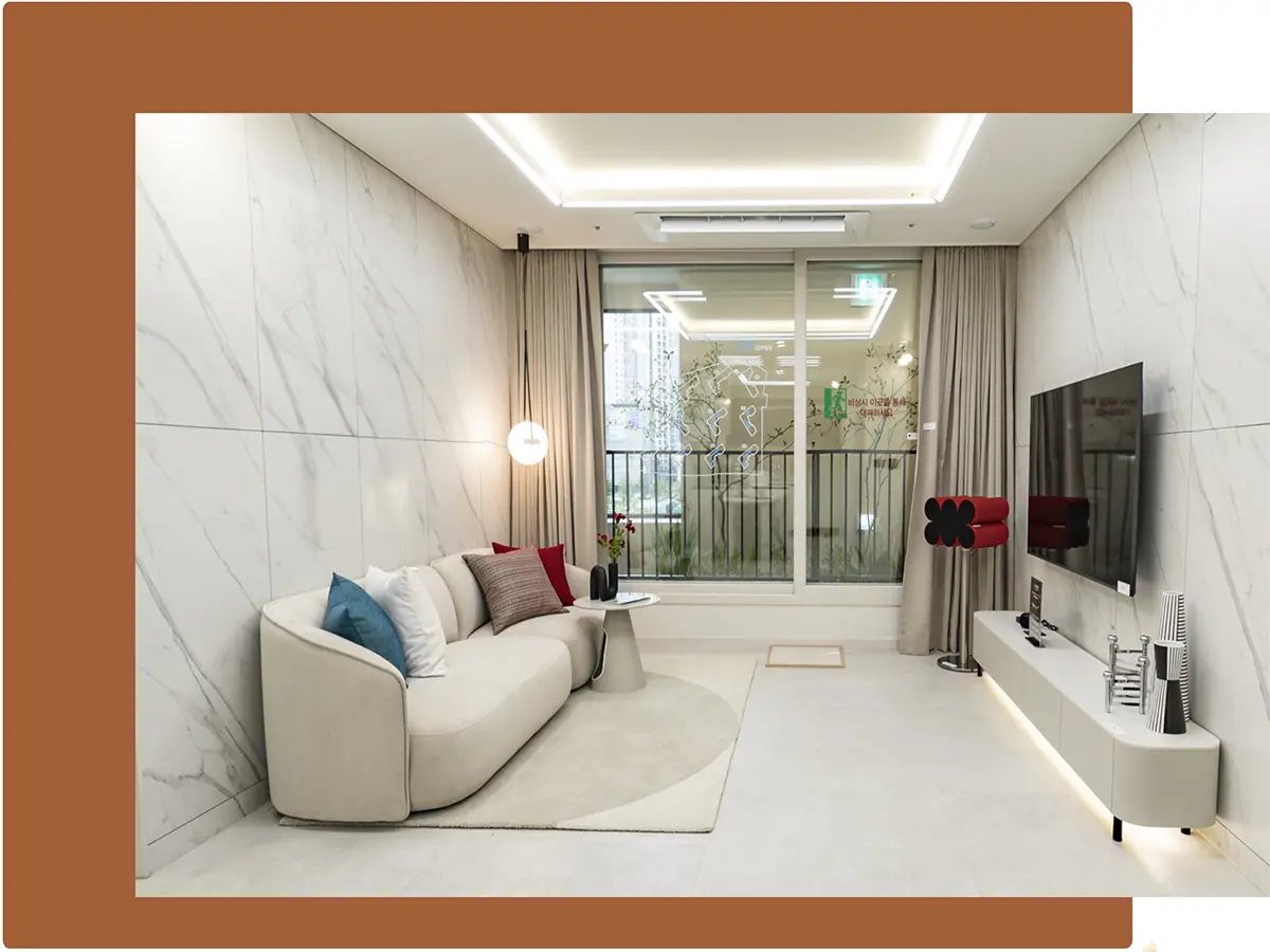 신분평 더웨이시티 제일풍경채 인테리어